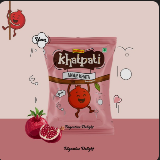 Khatpati Anar khata / Pack of 5 / Swad Snacks
